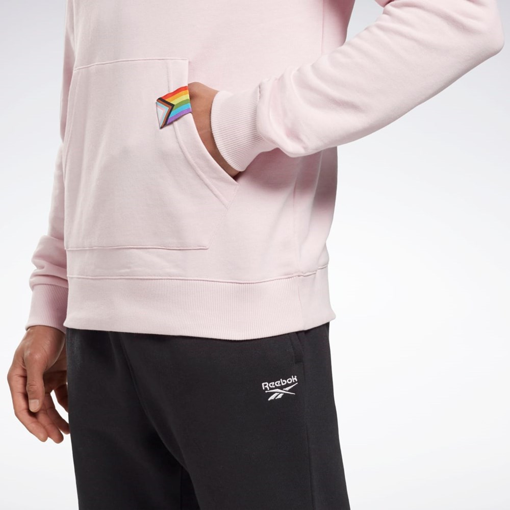 Reebok Tech Trend Pride Tryck Sweatshirt Frost Berry | HNWSL-8715