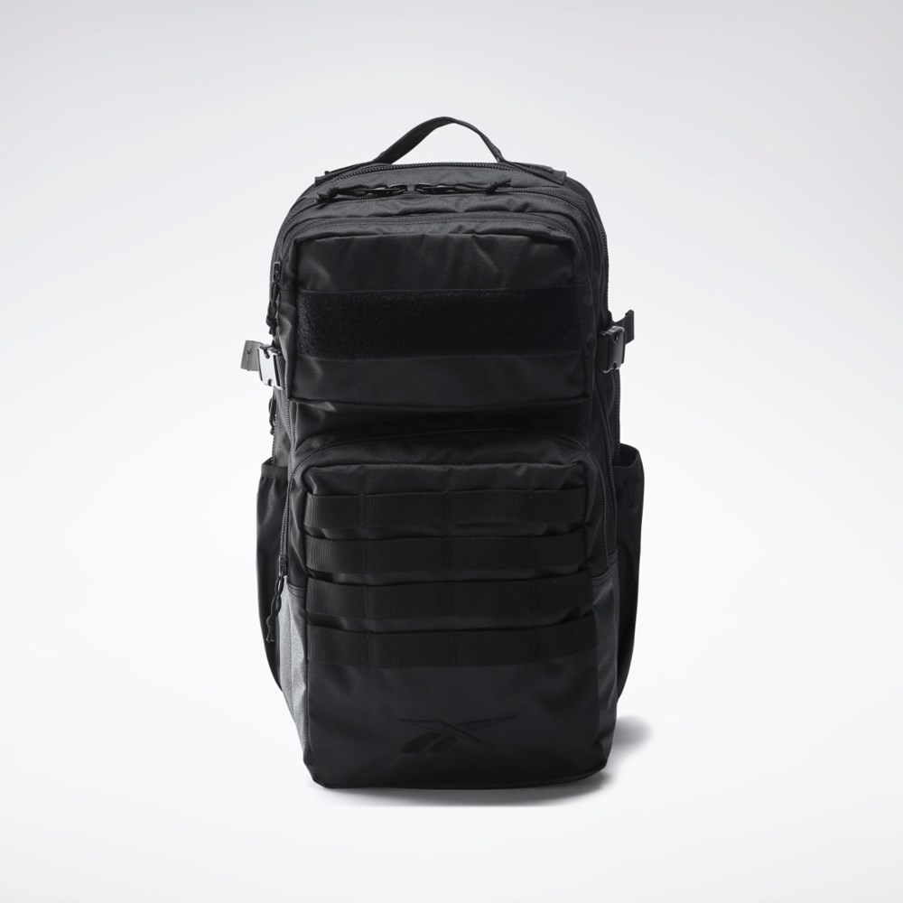 Reebok Tränings Day Backpack Svarta Svarta Svarta | ARNZC-9705