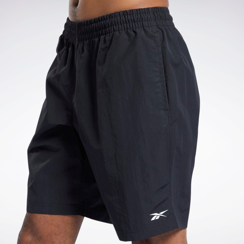 Reebok Tränings Essentials Utility Shorts Svarta | QZEAJ-6928