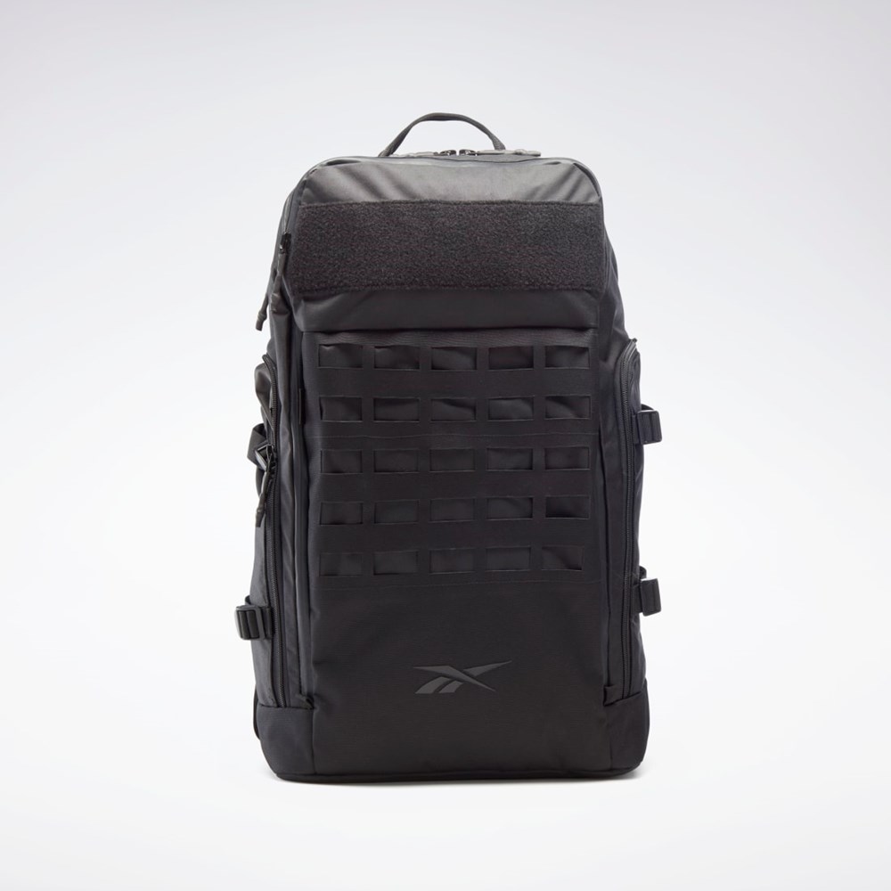 Reebok Tränings Weave Backpack Svarta Svarta Svarta | OIFWK-2746