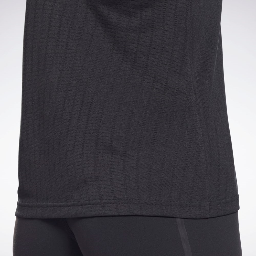 Reebok United By Fitness Perforated Tank Top Svarta | IDLGQ-7295