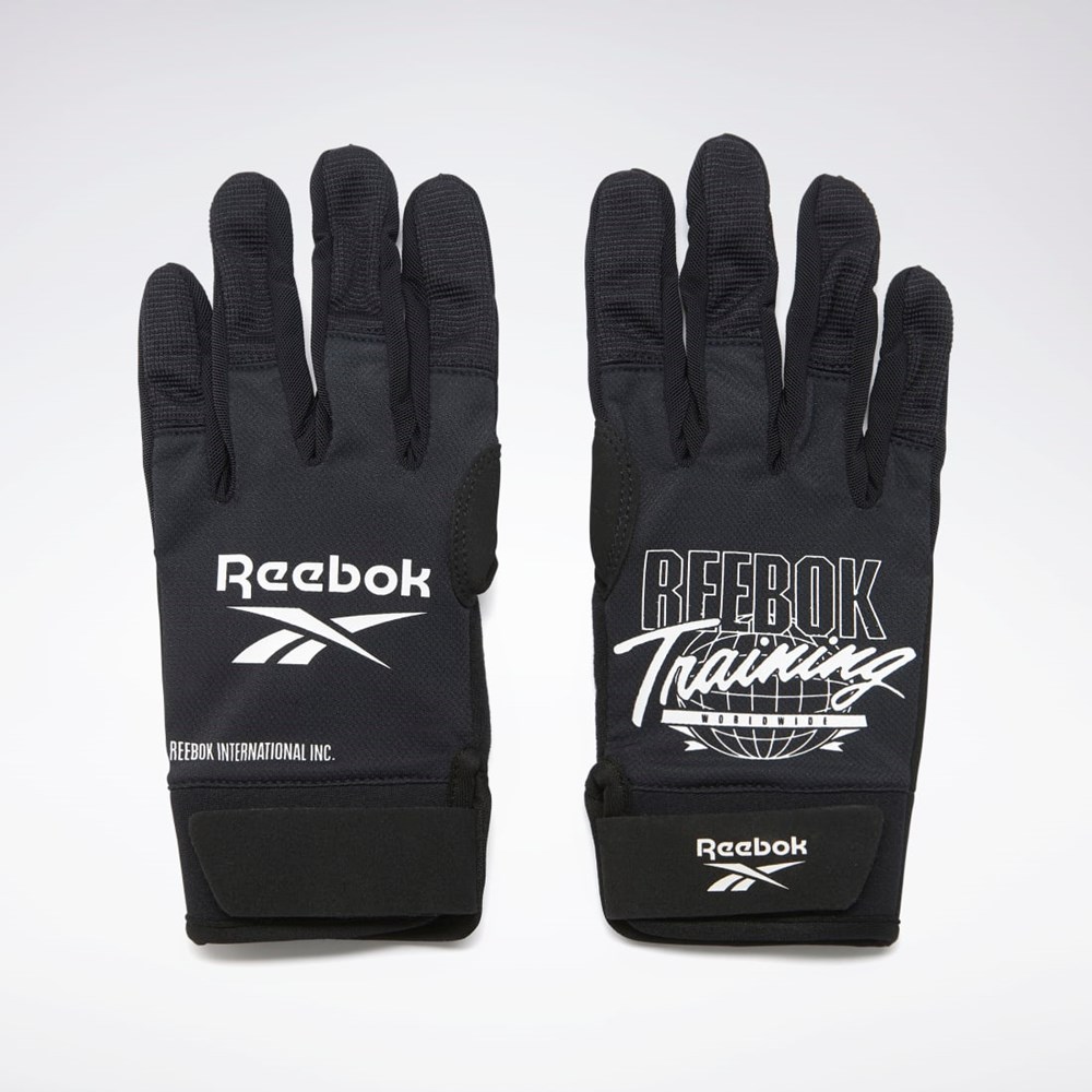 Reebok United by Fitness Tränings Gloves Svarta | YLZVK-5816