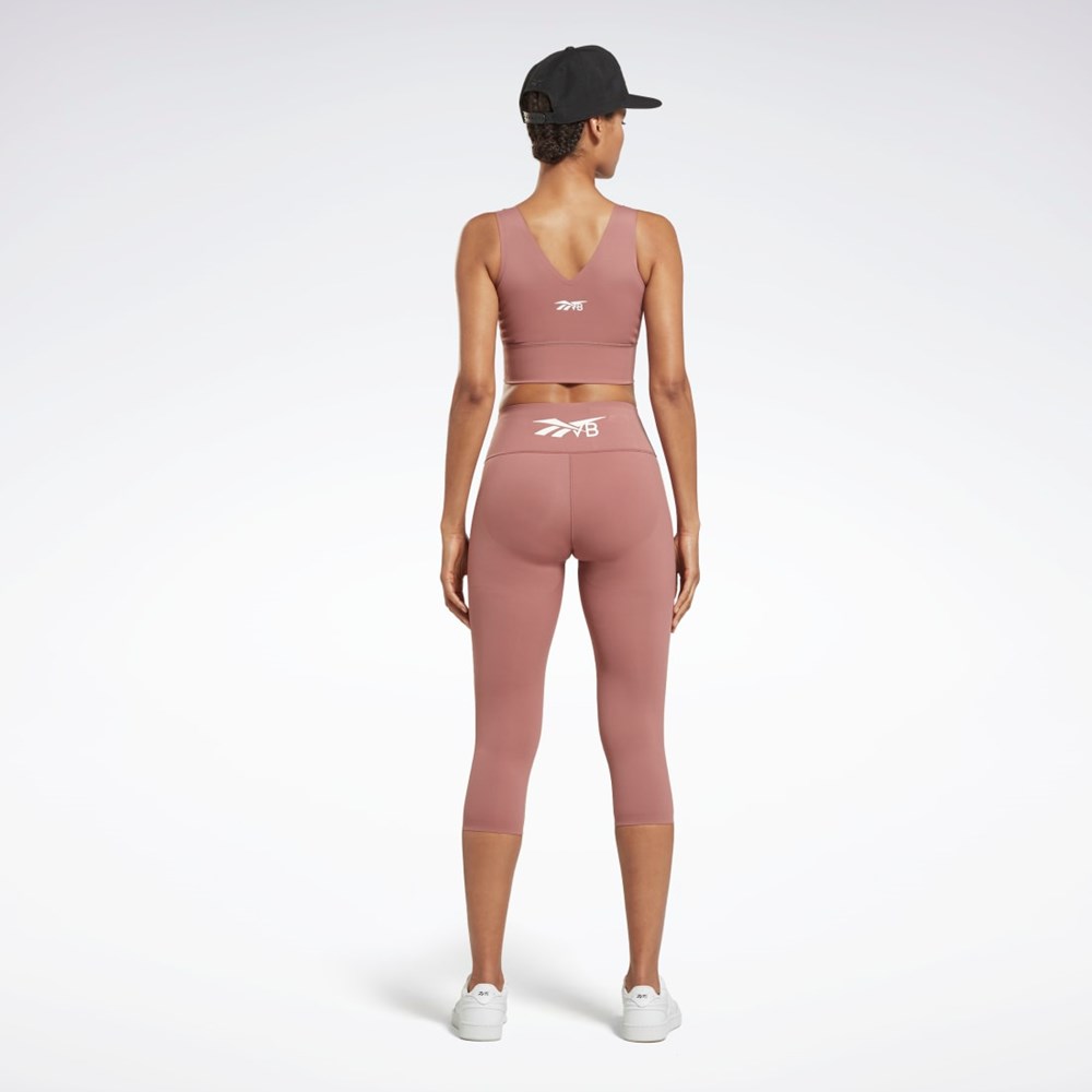 Reebok Victoria Beckham 5/8 Leggings Parched Earth | KBERM-5947