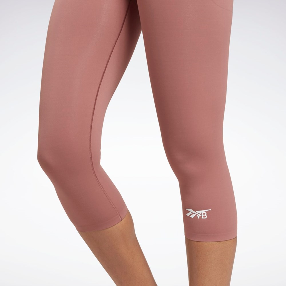 Reebok Victoria Beckham 5/8 Leggings Parched Earth | KBERM-5947