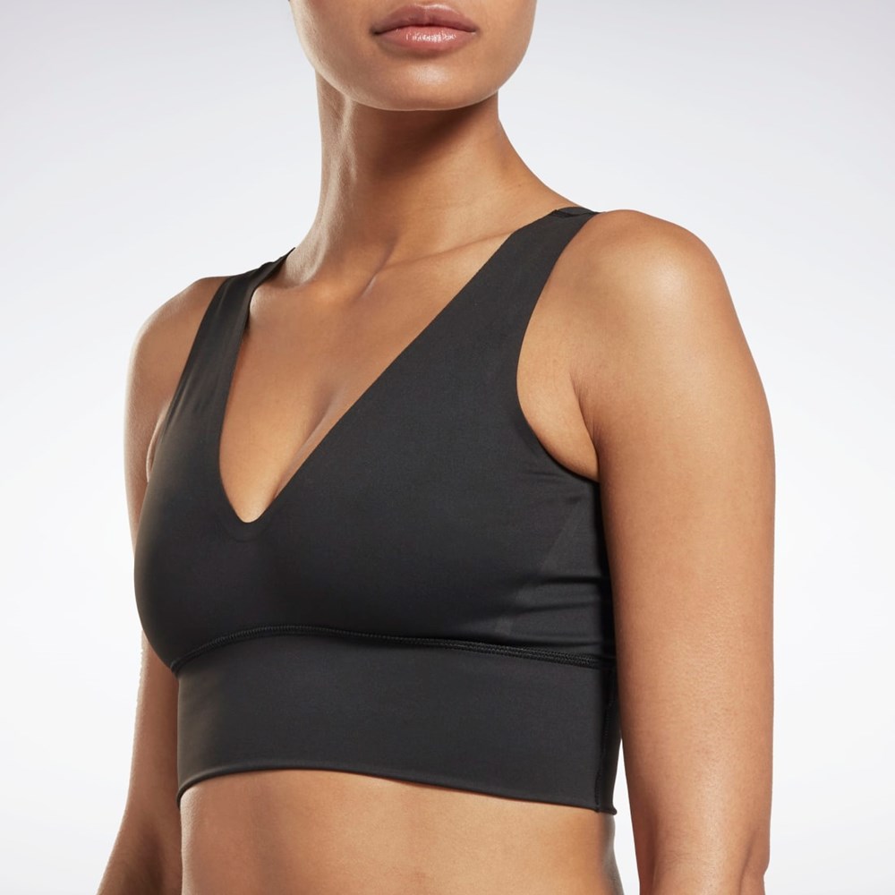 Reebok Victoria Beckham Crop Top Svarta | BPYOD-3950