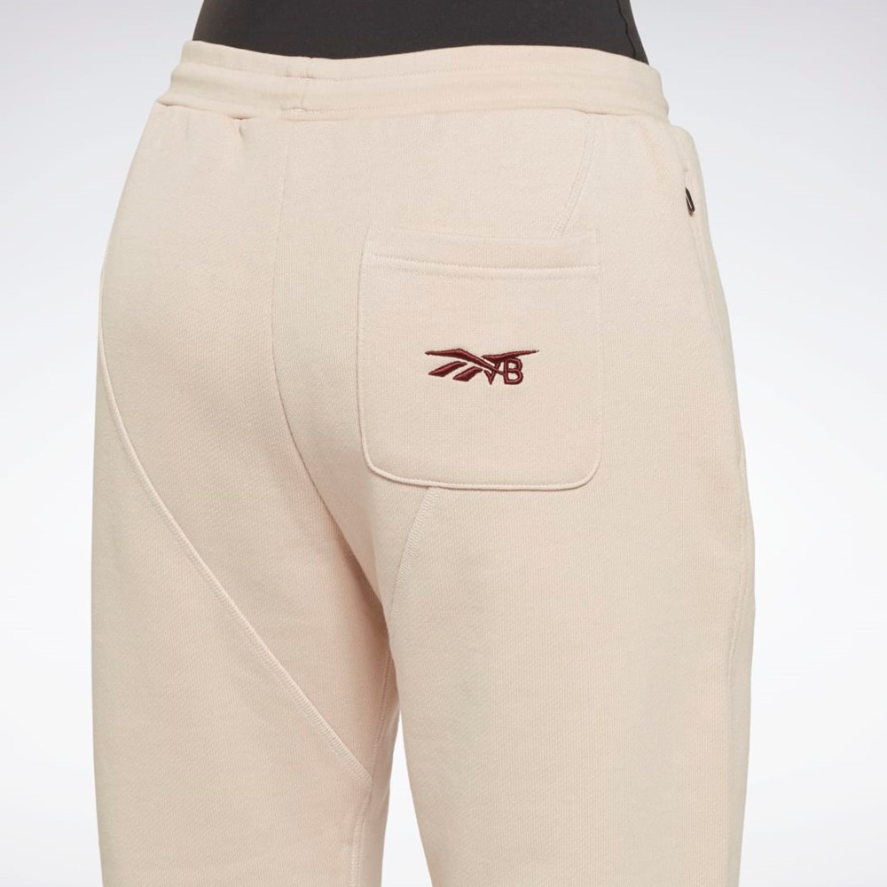 Reebok Victoria Beckham Hetero Leg Joggers Soft Ecru | RQAVN-7923