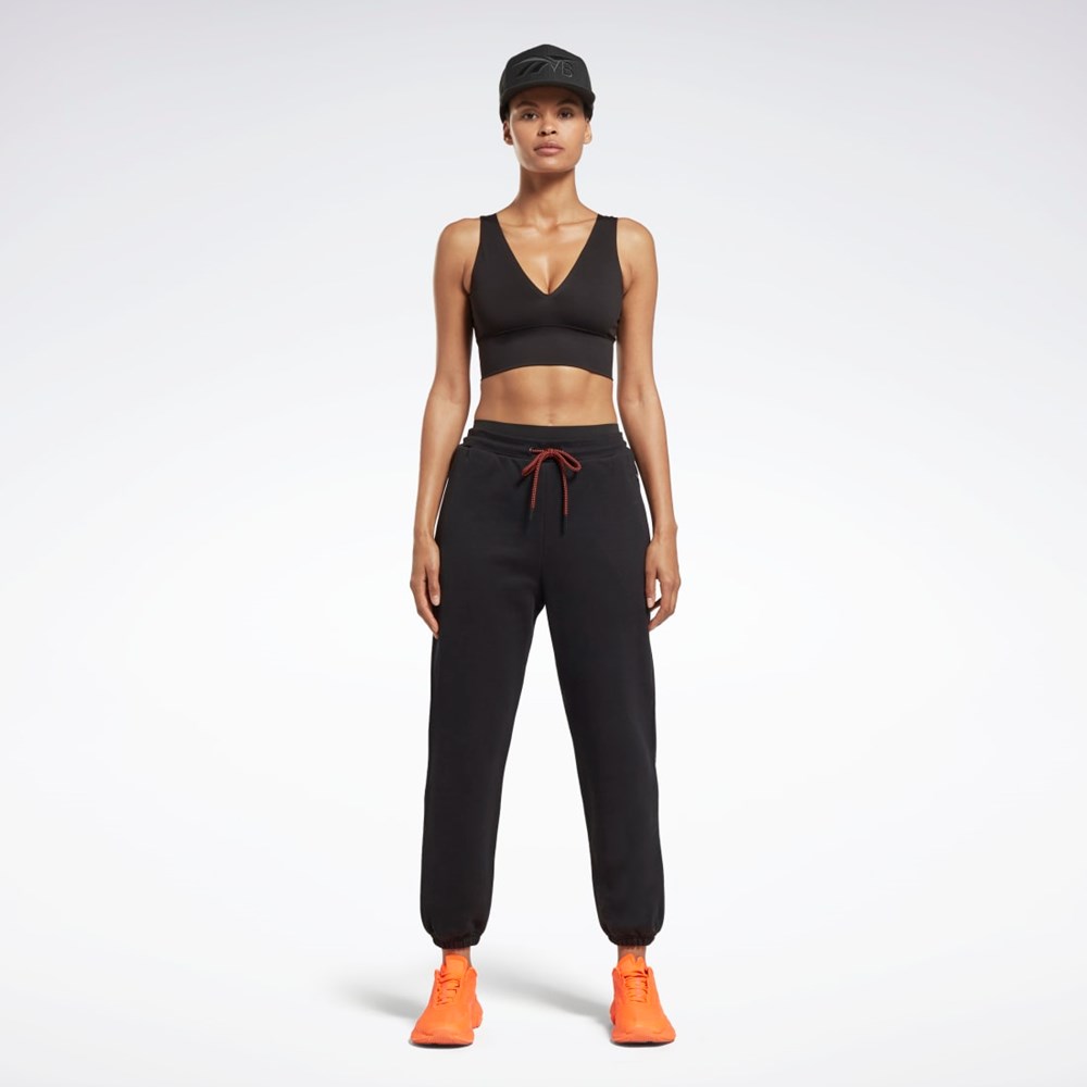 Reebok Victoria Beckham Hetero Leg Joggers Svarta Orange | ZLCEJ-3520