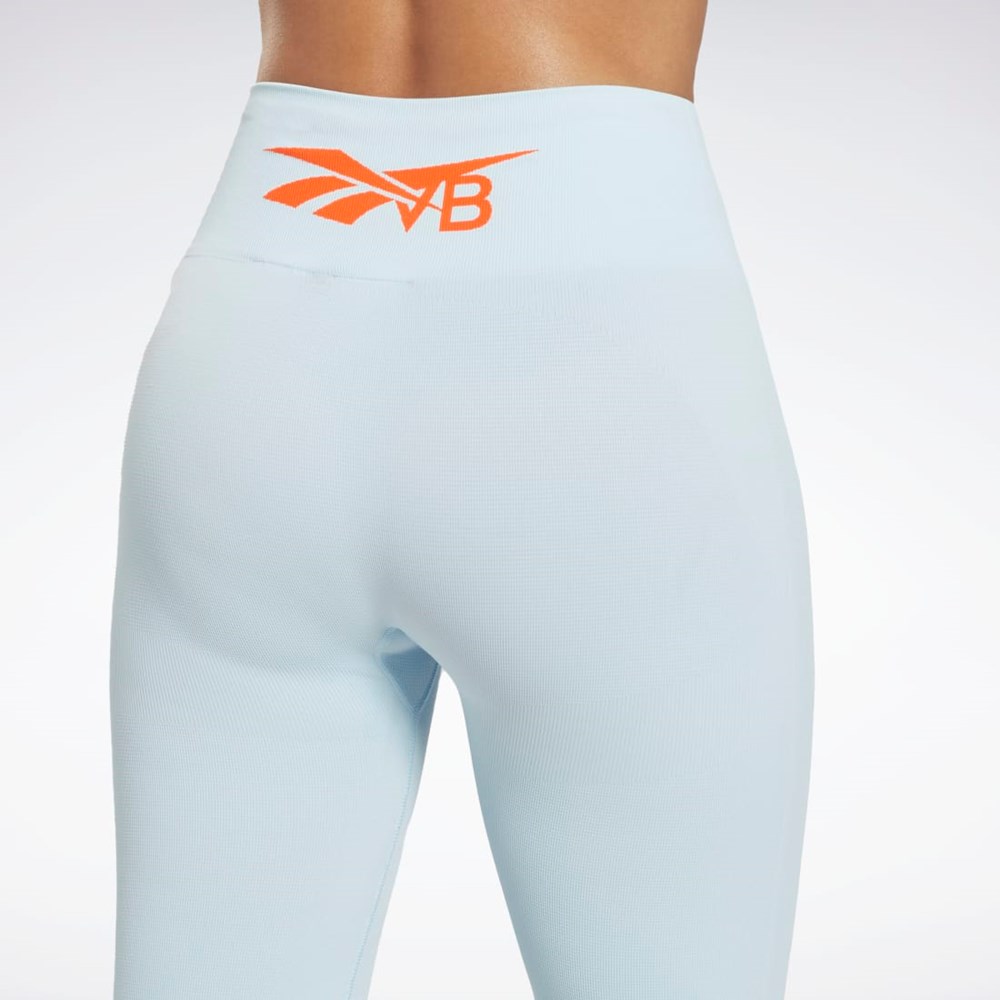 Reebok Victoria Beckham Seamless Leggings Blå | WSEBI-0243