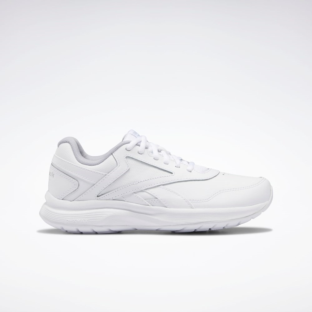 Reebok Walk Ultra 7 DMX MAX Breda Shoes Vita Grå Kungsblått | QFOUB-0978