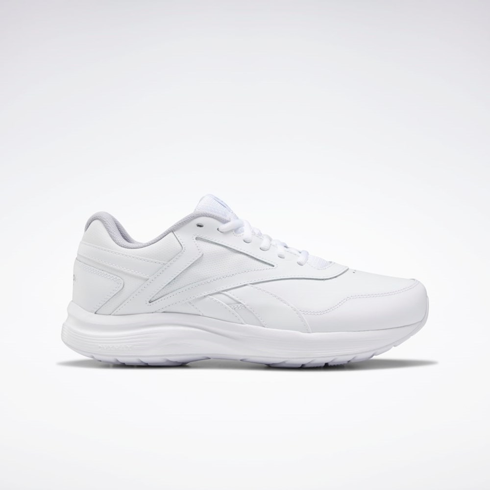 Reebok Walk Ultra 7 DMX MAX Extra-Breda Shoes Vita Grå Kungsblått | JLMIK-8169