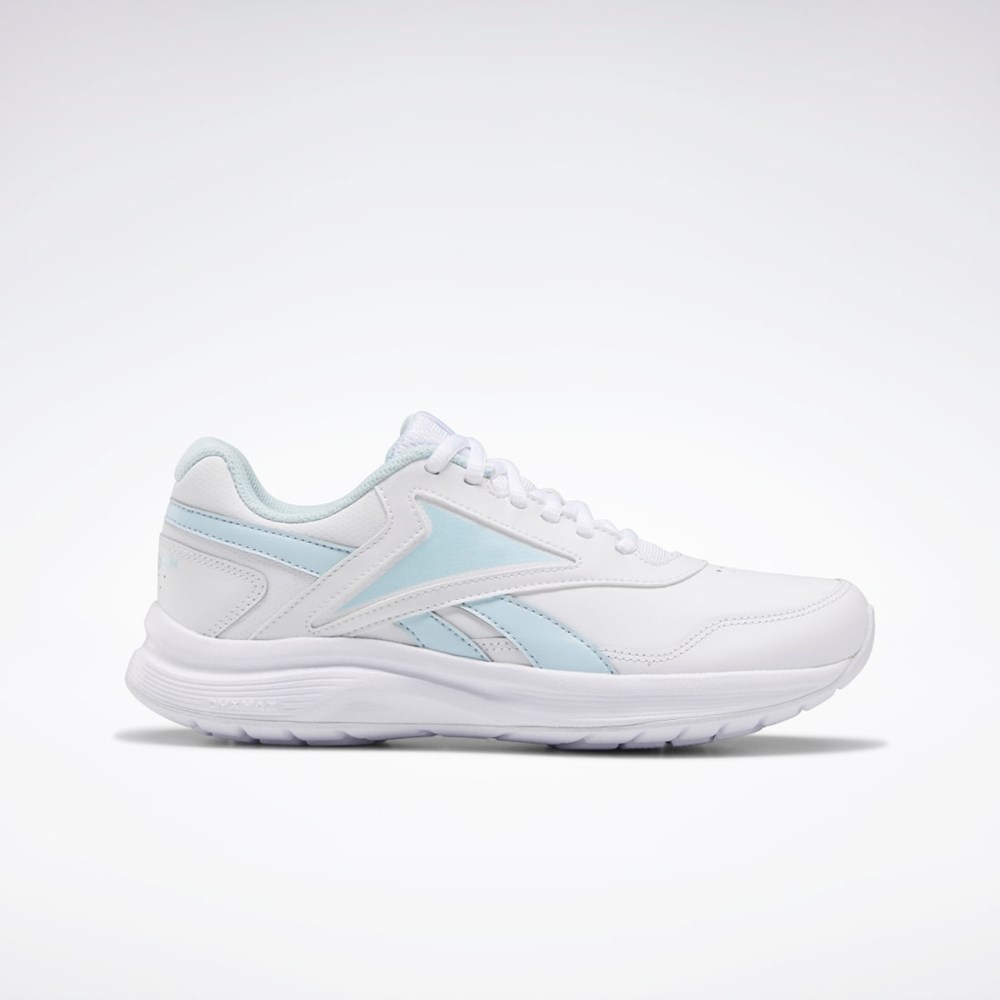 Reebok Walk Ultra 7 DMX MAX Shoes Vita Blå Kungsblått | SZRMN-6285