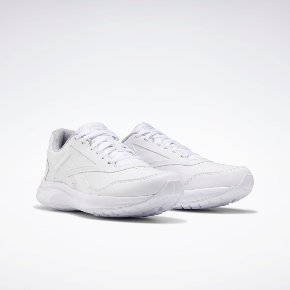 Reebok Walk Ultra 7 DMX MAX Shoes Vita Grå Kungsblått | SYAZB-3821