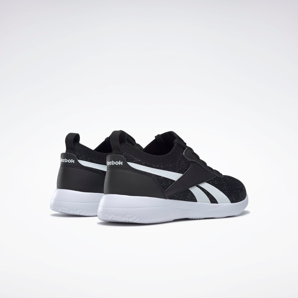 Reebok Walkawhile Shoes Svarta Vita Svarta | HWFDO-5480