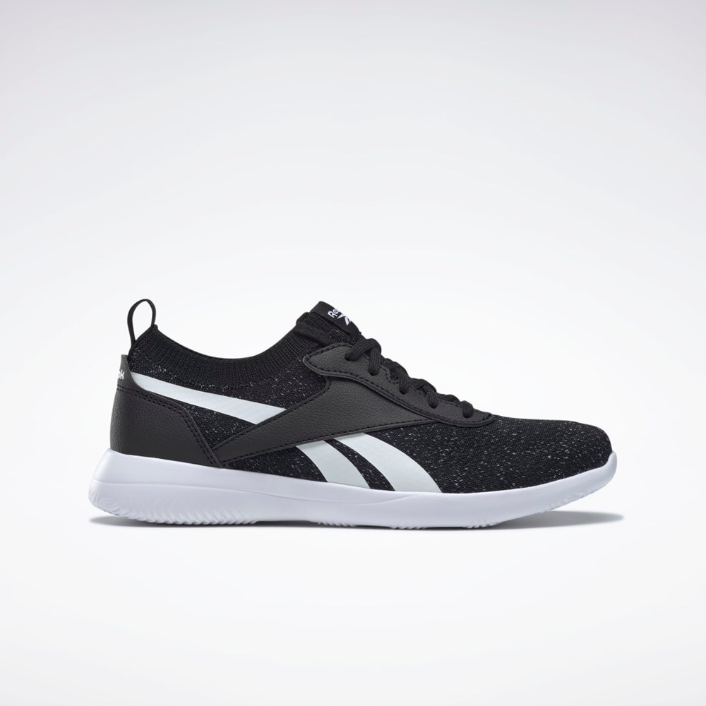 Reebok Walkawhile Shoes Svarta Vita Svarta | HWFDO-5480