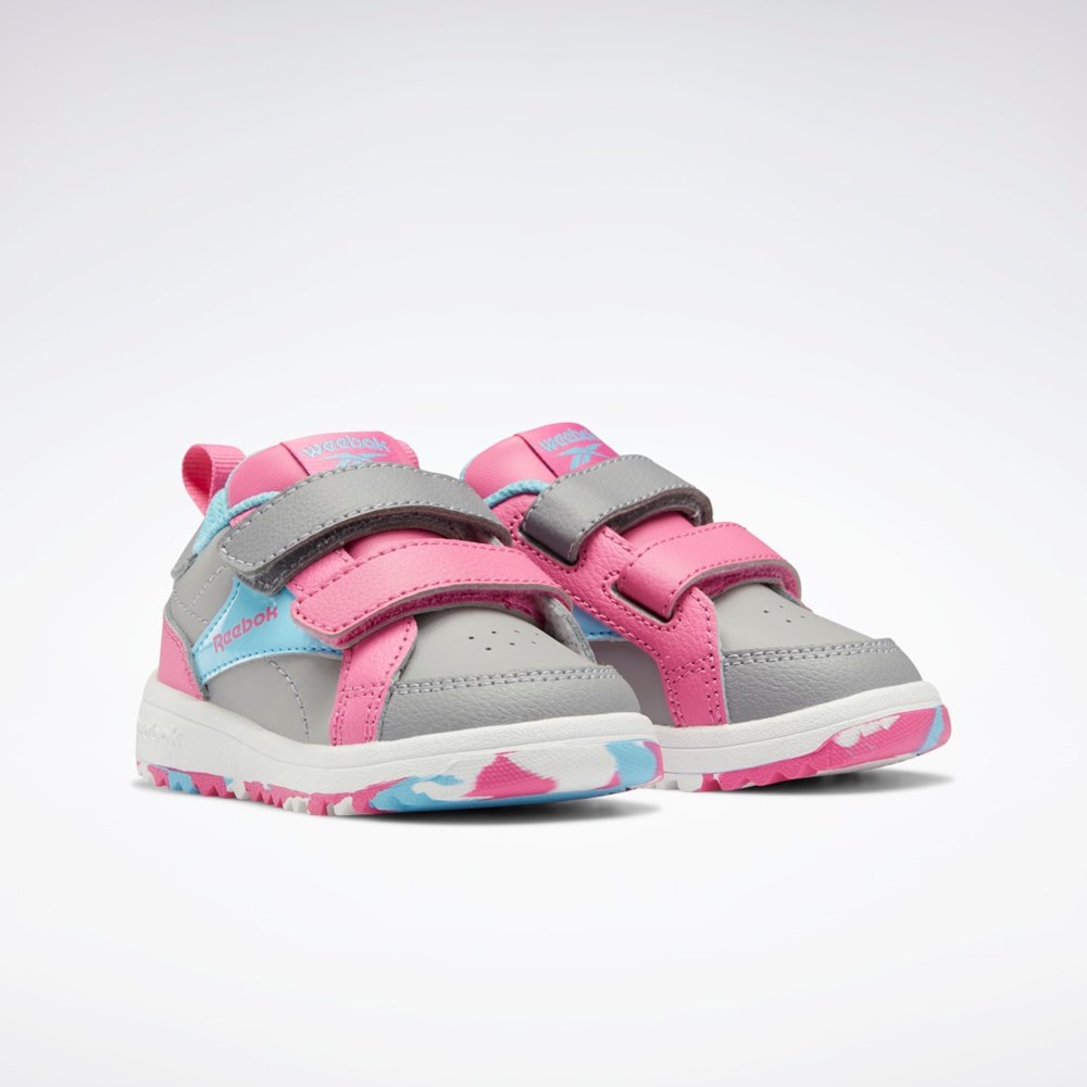 Reebok Weebok Clasp Low Shoes - Toddler Grå Blå Rosa | JLPAY-5260