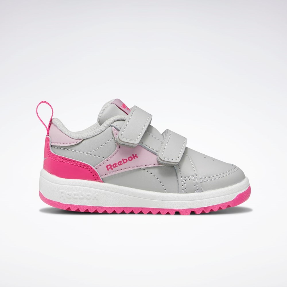 Reebok Weebok Clasp Low Shoes - Toddler Grå Rosa | OZQSE-0567