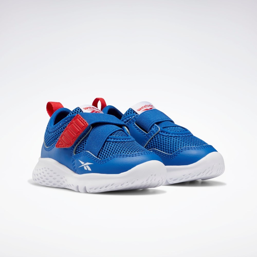 Reebok Weebok Flex Sprint Shoes - Toddler Blå Vita Röda | POAXF-9584