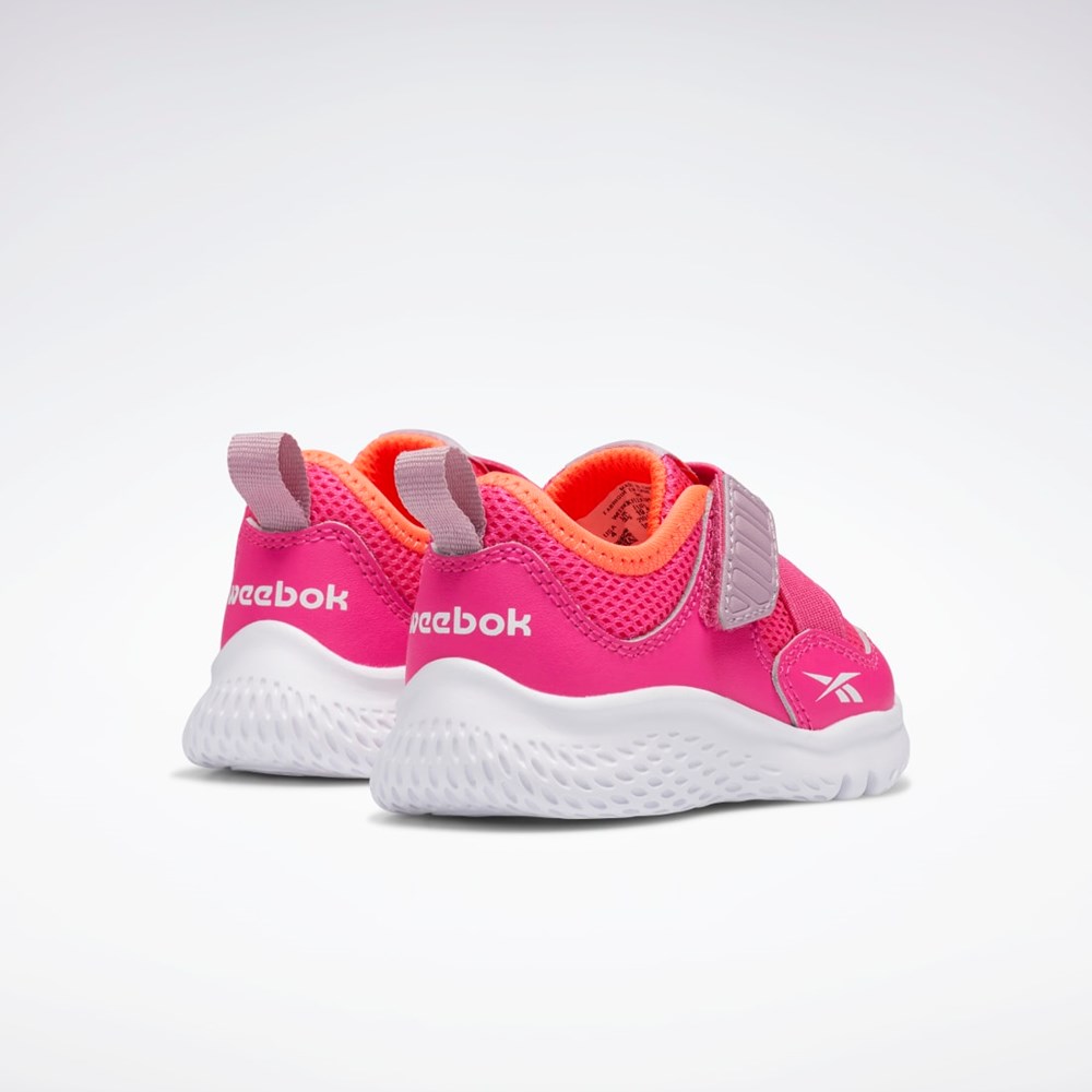 Reebok Weebok Flex Sprint Shoes - Toddler Rosa Vita Orange | RGDXE-1483