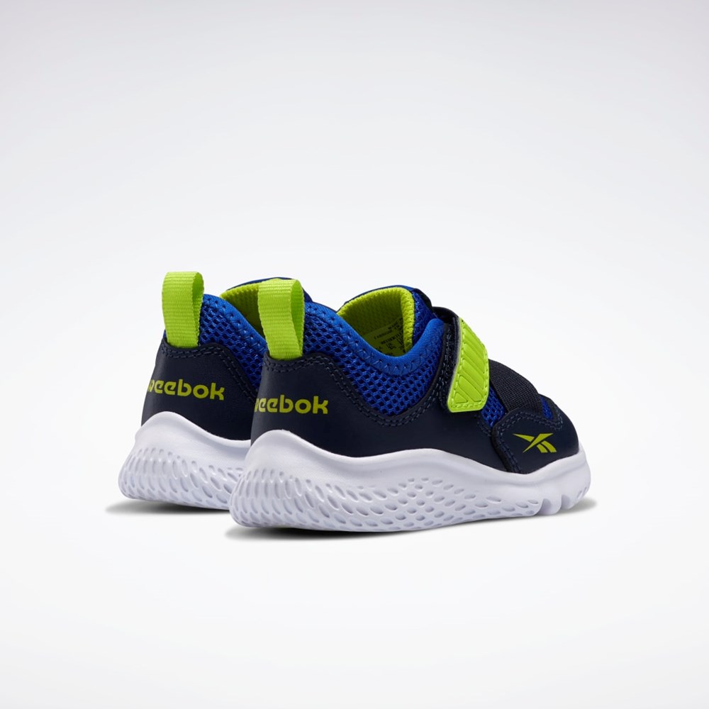 Reebok Weebok Flex Sprint - Toddler Marinblå Blå Gula | DPVHU-1650