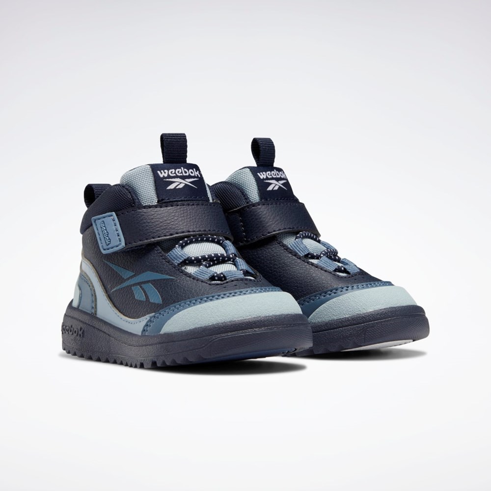 Reebok Weebok Storm Shoes - Toddler Marinblå Grå Blå | FNJVB-4637