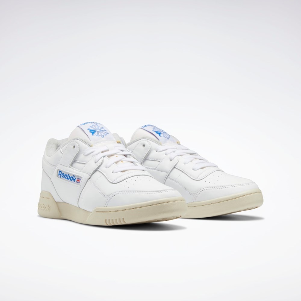 Reebok Workout Plus 1987 TV Shoes Vita Grå | DUOPB-6340