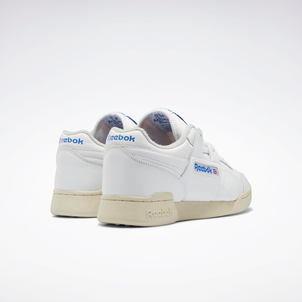 Reebok Workout Plus 1987 TV Shoes Vita Grå | DUOPB-6340