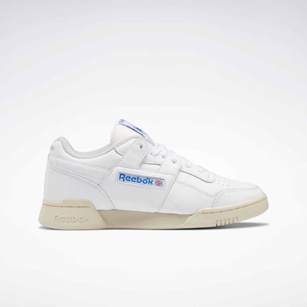 Reebok Workout Plus 1987 TV Shoes Vita Grå | DUOPB-6340