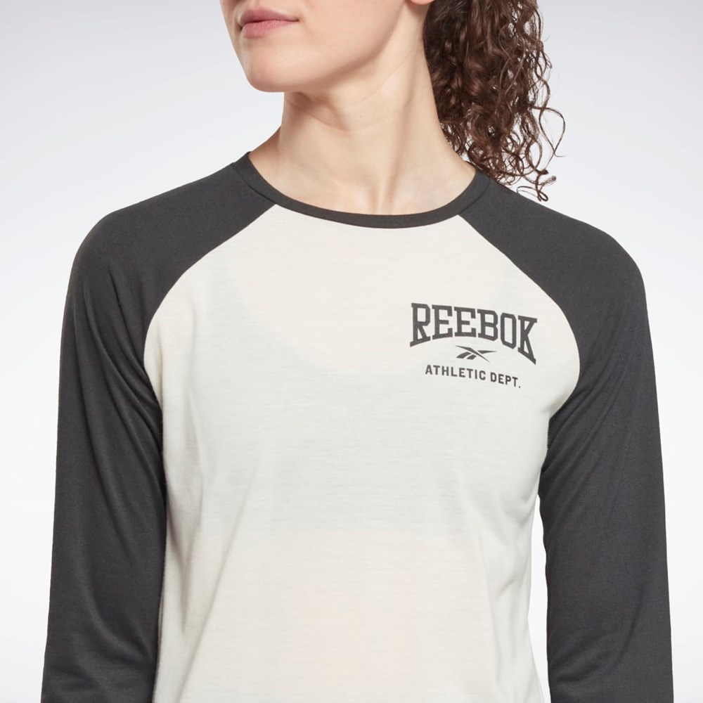 Reebok Workout Ready Baseball T-Shirt Vita | AVHGT-0931