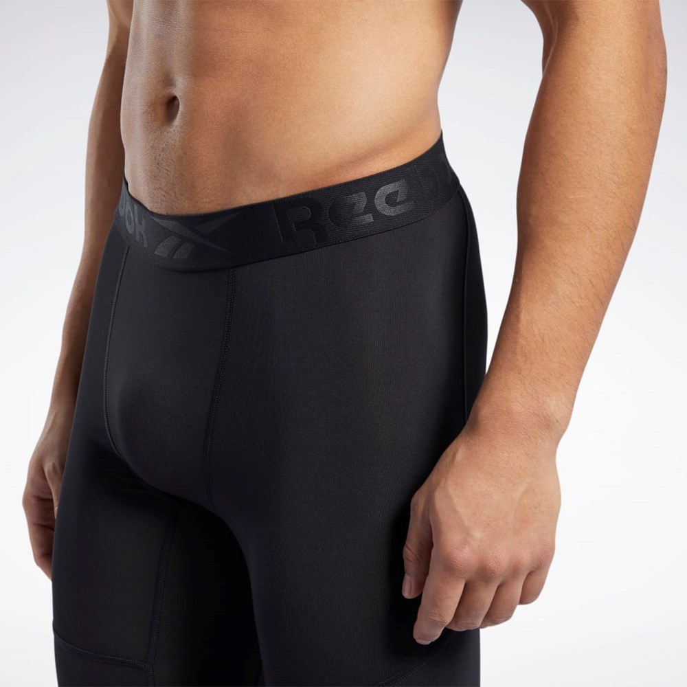 Reebok Workout Ready Compression Briefs Svarta | BNIAX-7208