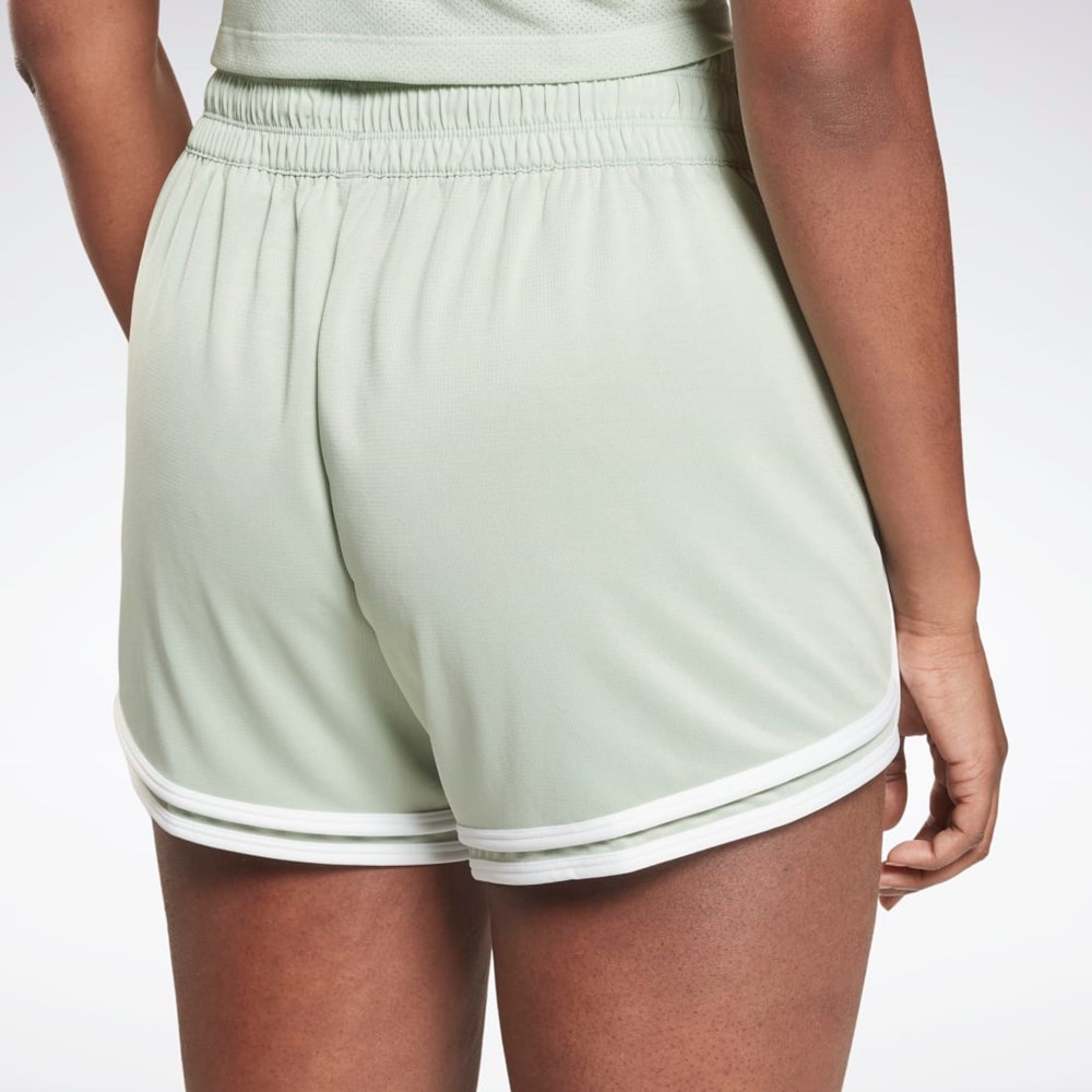 Reebok Workout Ready High-Rise Shorts Ljus | BKJDW-6287