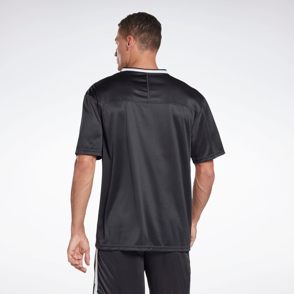 Reebok Workout Ready Mesh T-Shirt Svarta | EXSLT-5401