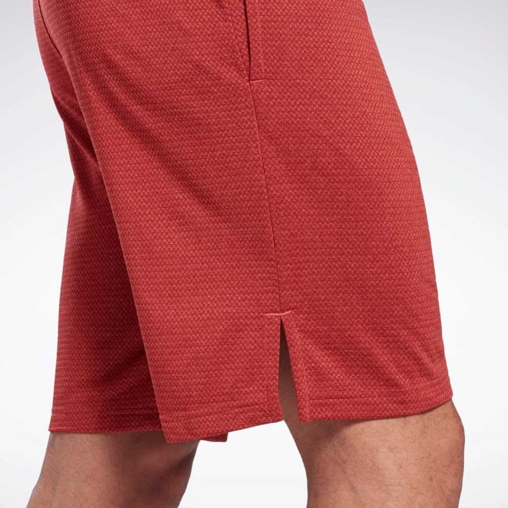 Reebok Workout Ready Mélange Shorts Rhodonite | NQJEY-2836