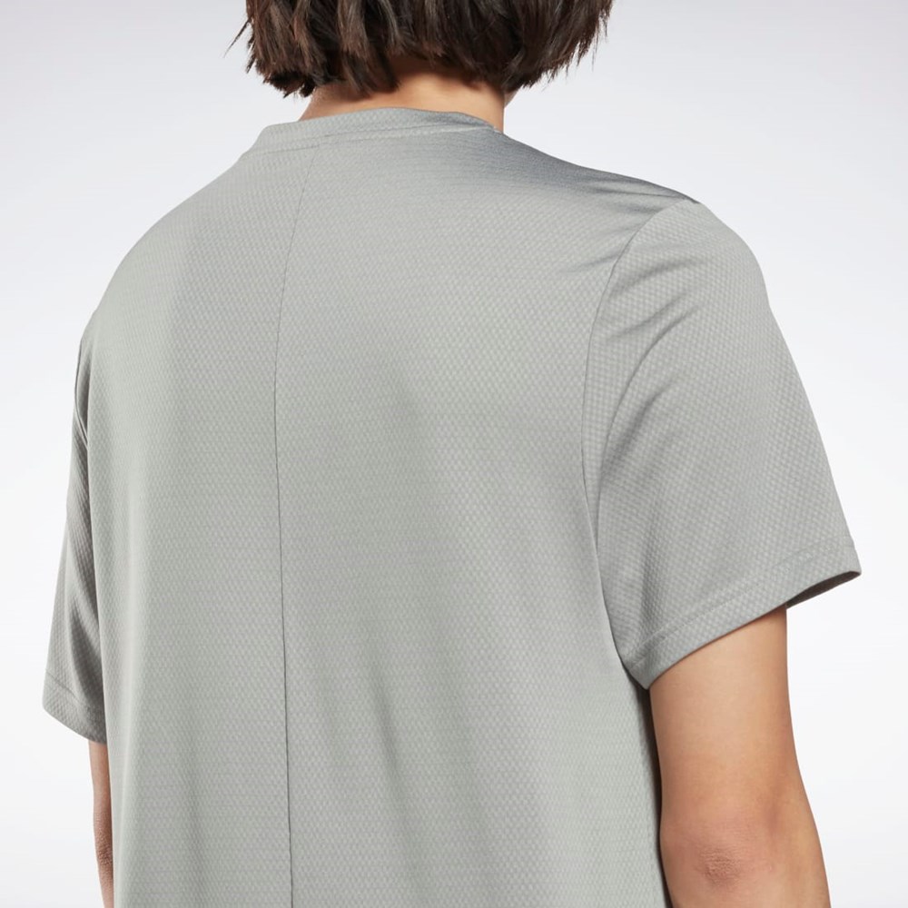 Reebok Workout Ready Mélange T-Shirt Grå | BUNWC-0492