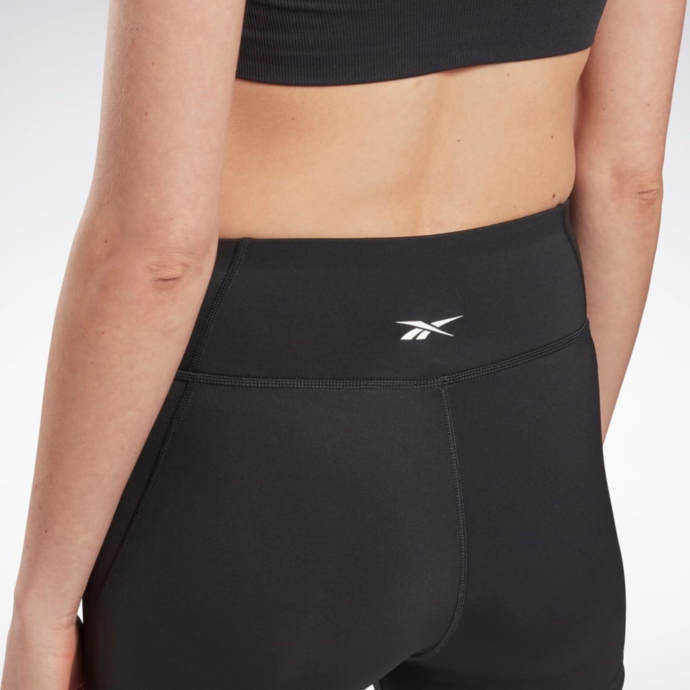 Reebok Workout Ready Pant Program Shorts Svarta | HJIFR-6235