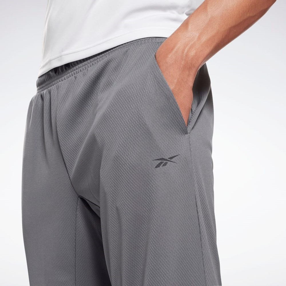 Reebok Workout Ready Pants Grå | PGIJS-8763