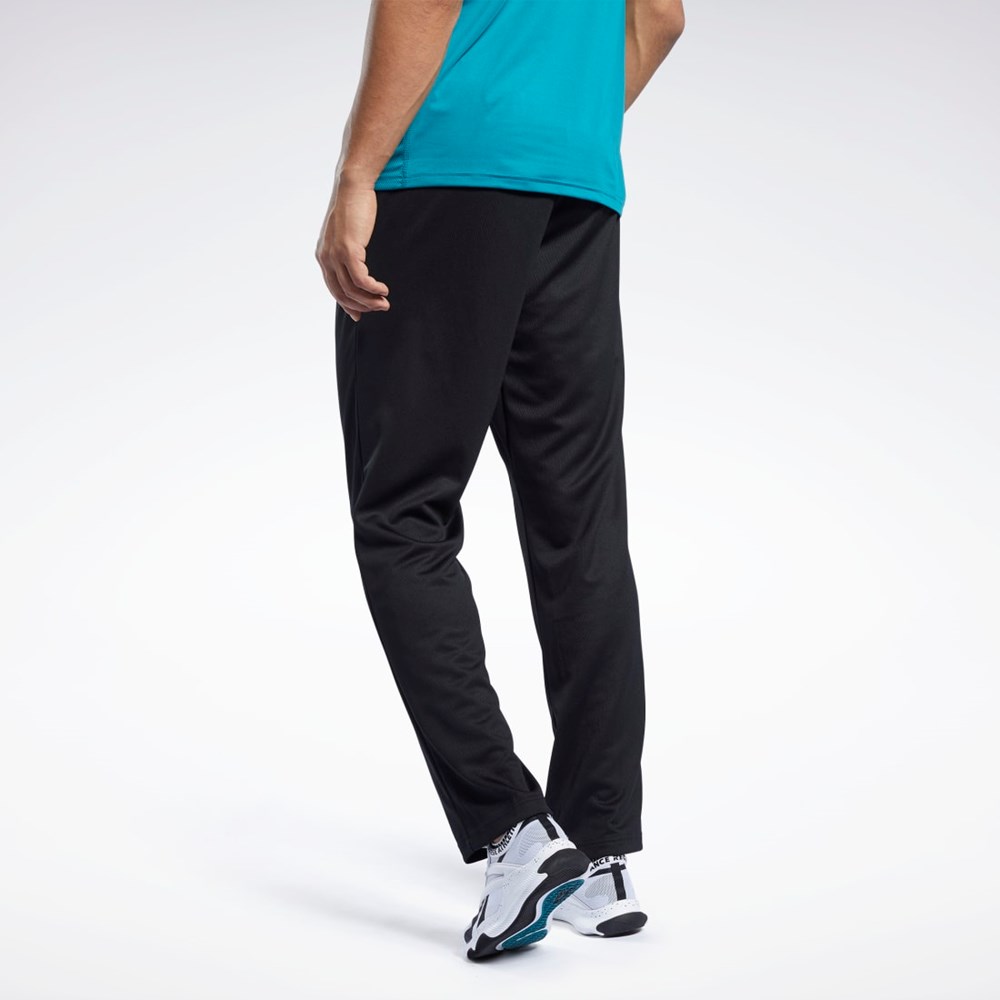 Reebok Workout Ready Pants Svarta | SNTJL-5814