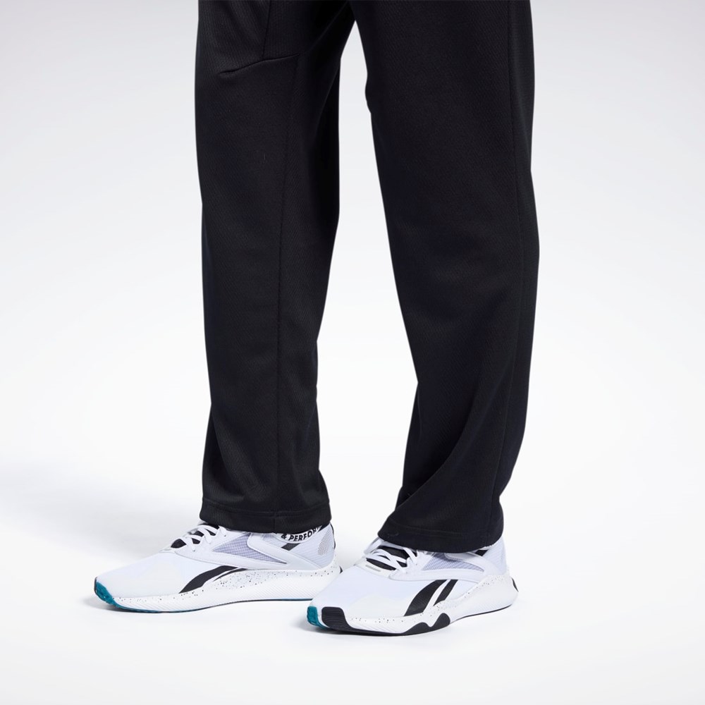 Reebok Workout Ready Pants Svarta | SNTJL-5814