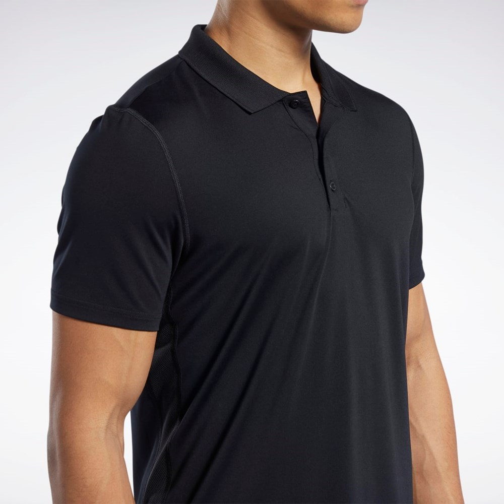 Reebok Workout Ready Polo Shirt Svarta | GXNKF-4352