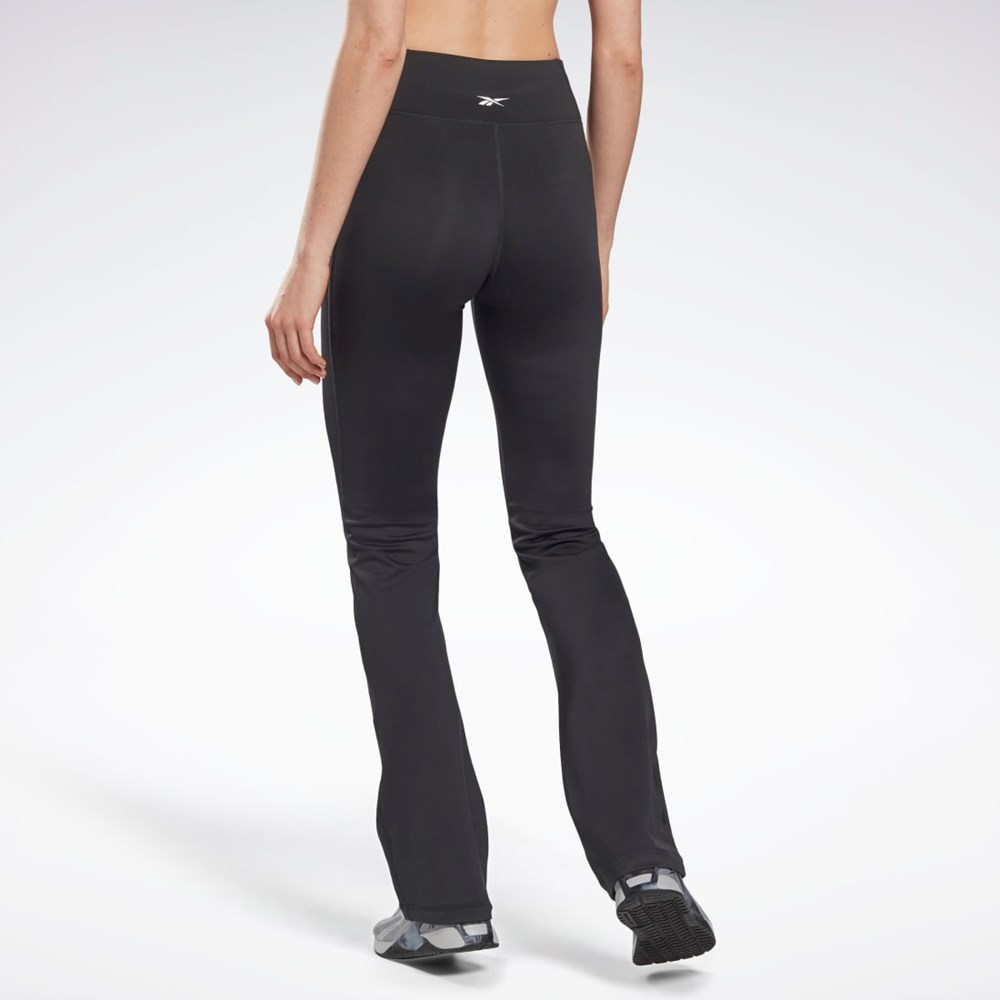 Reebok Workout Ready Program Bootcut Pants Svarta | IDFVN-7168