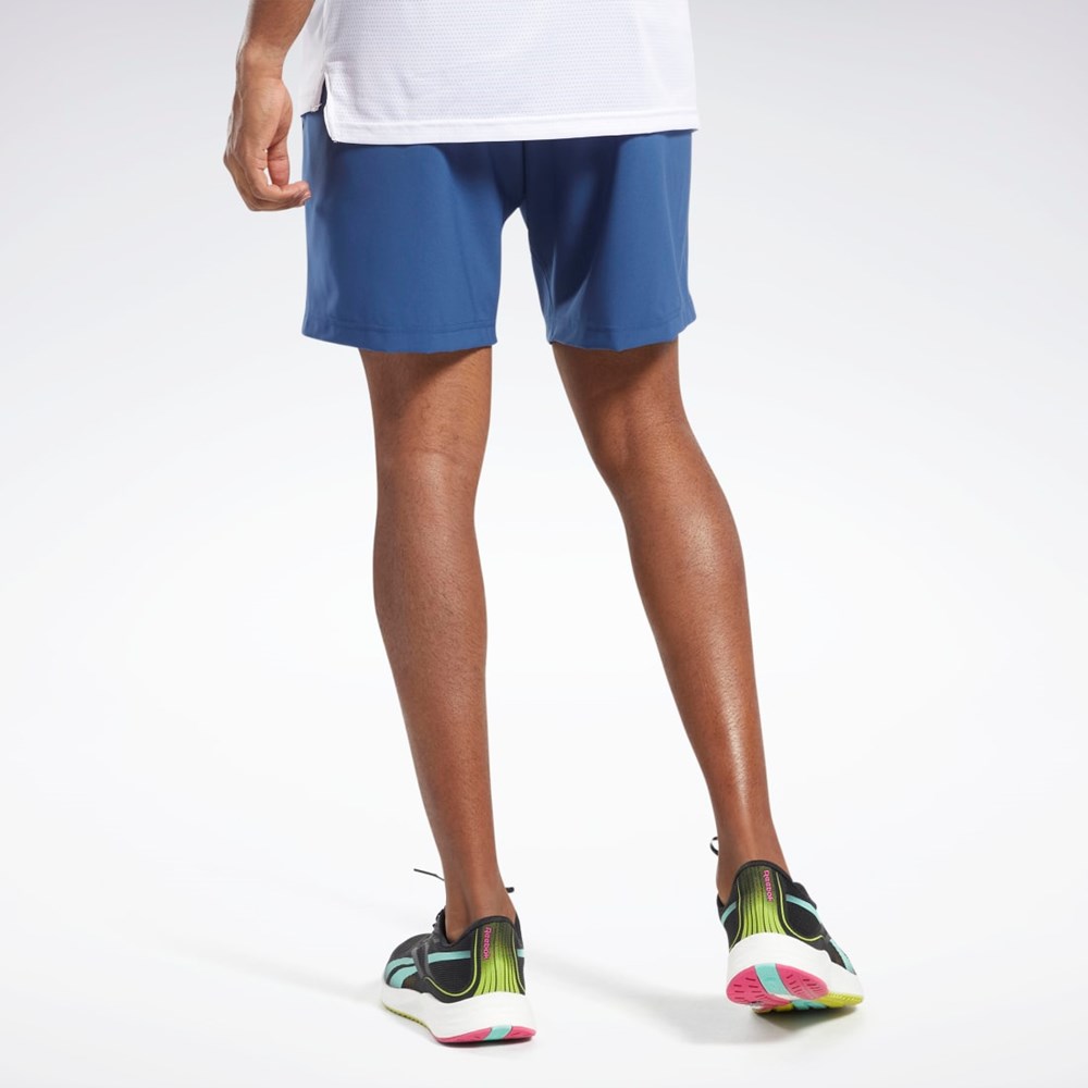 Reebok Workout Ready Shorts Blå | EDUFL-9560