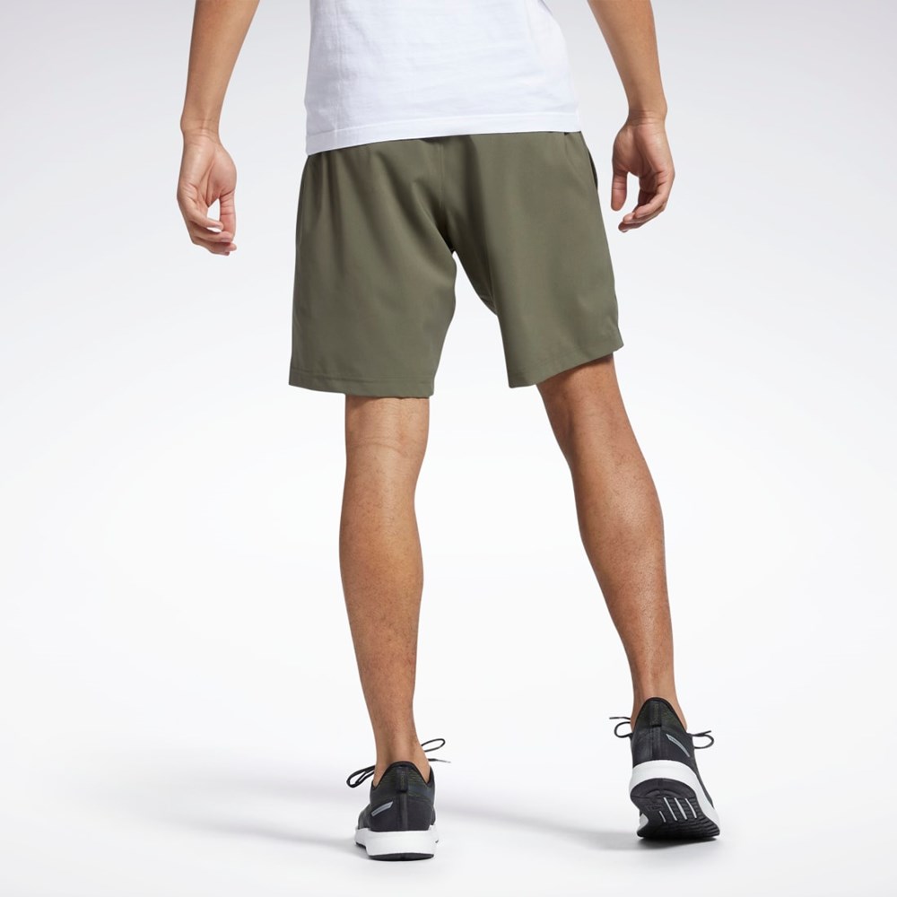 Reebok Workout Ready Shorts Gröna | NRBWF-5362