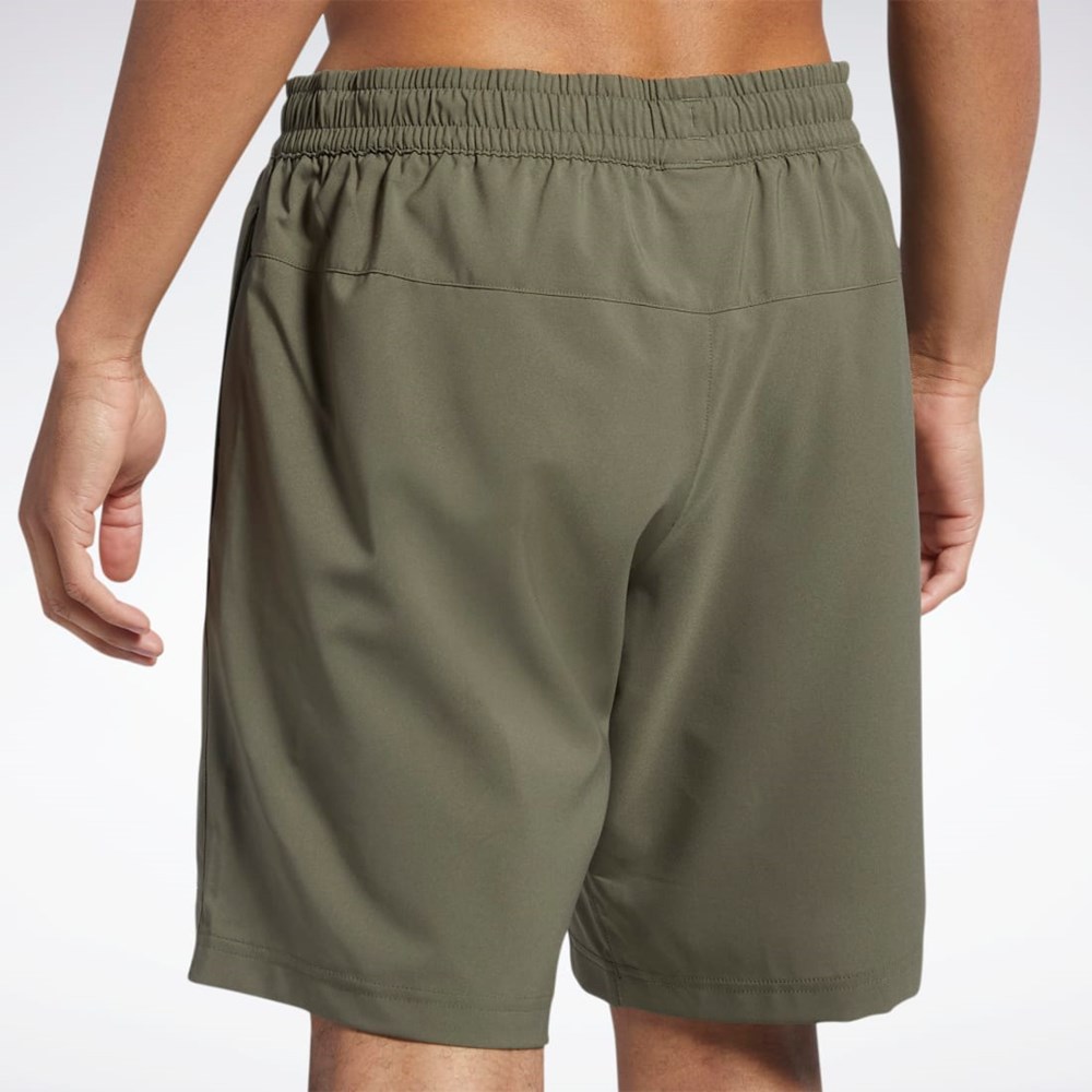 Reebok Workout Ready Shorts Gröna | NRBWF-5362