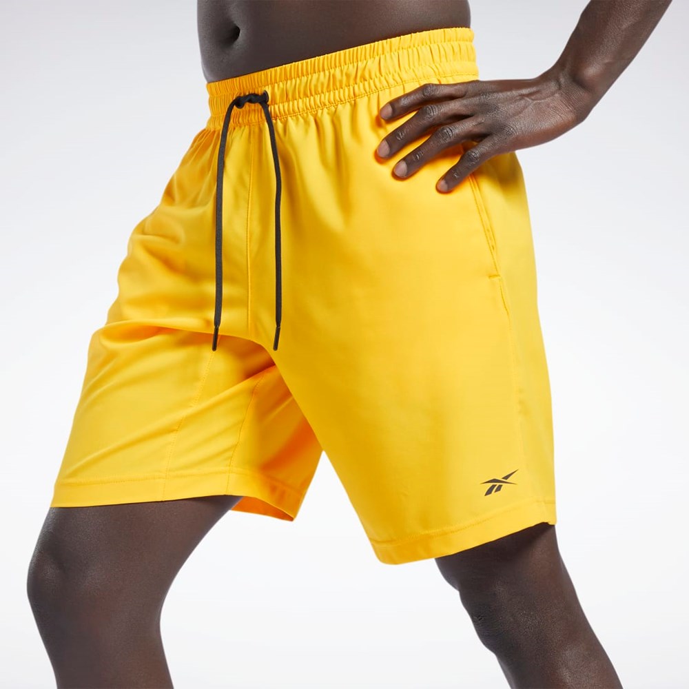 Reebok Workout Ready Shorts Guld | DYOLP-0243