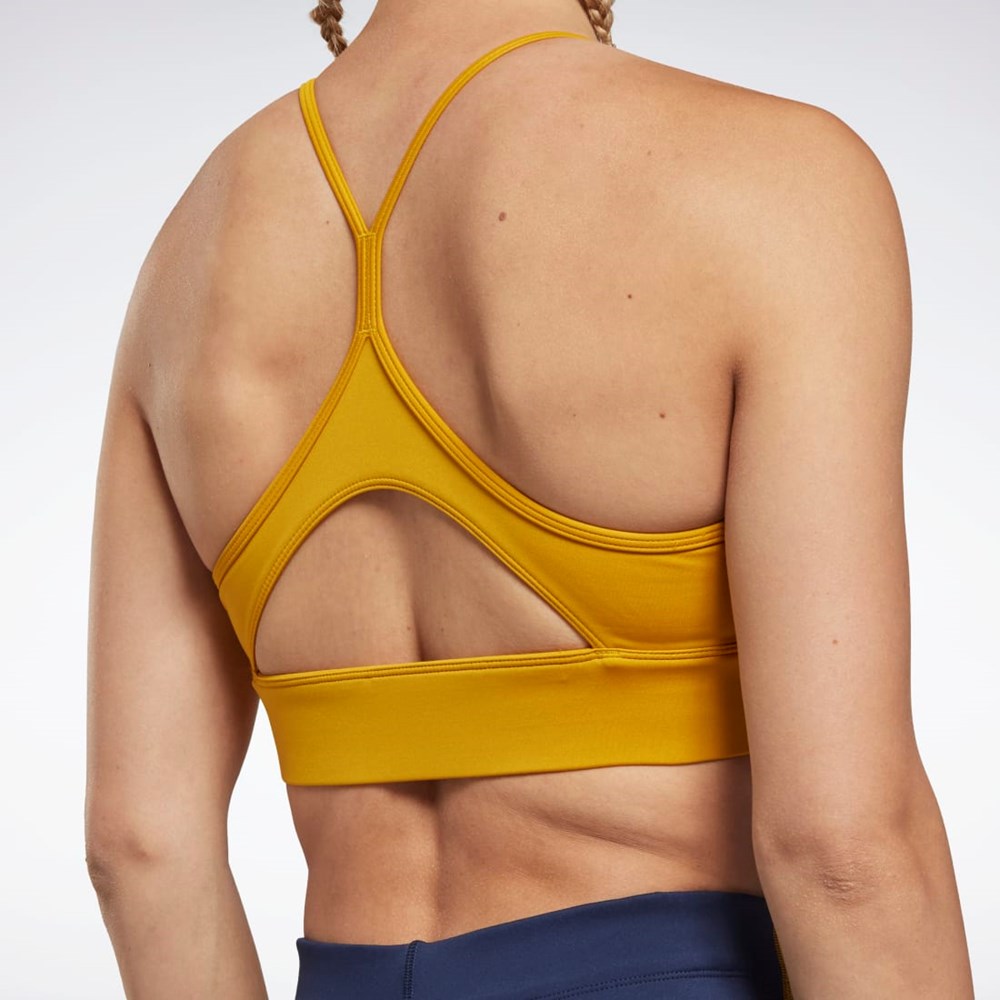 Reebok Workout Ready Sports Bra Bright Ochre | NRSVM-5703