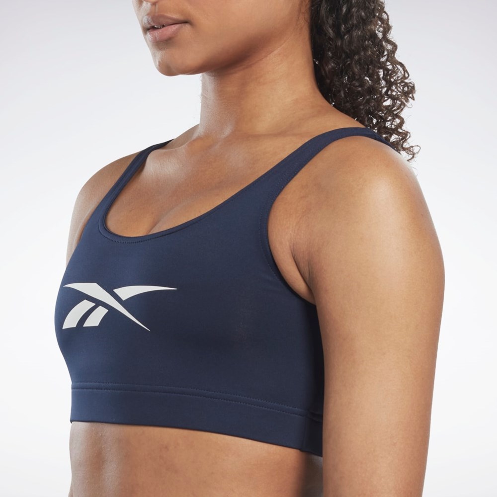 Reebok Workout Ready Sports Bra Marinblå | LIOGB-3210