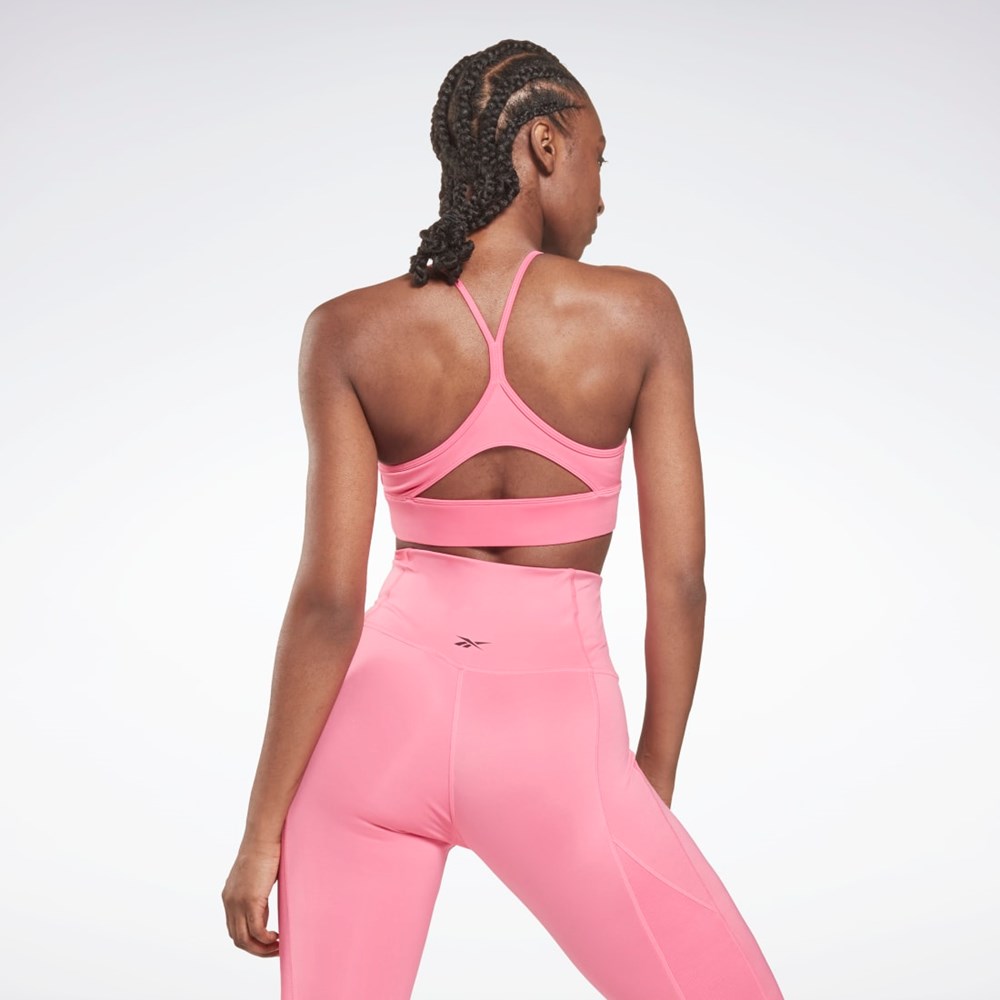 Reebok Workout Ready Sports Bra Rosa | PLTNU-6208