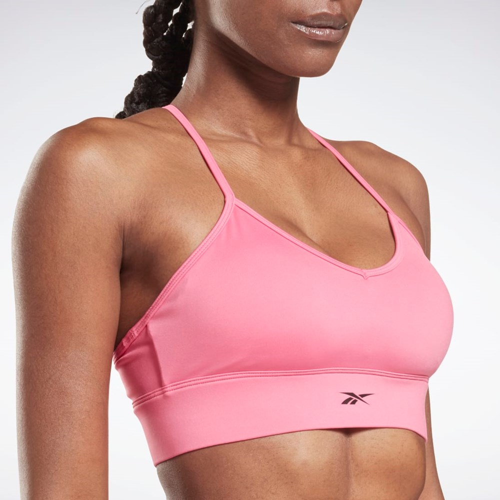 Reebok Workout Ready Sports Bra Rosa | PLTNU-6208