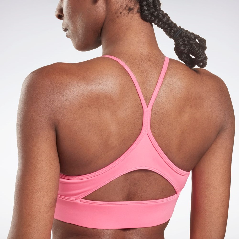 Reebok Workout Ready Sports Bra Rosa | PLTNU-6208