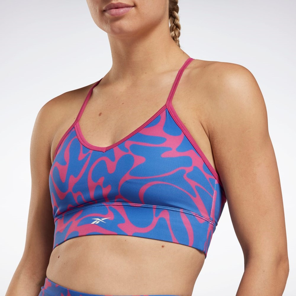 Reebok Workout Ready Sports Bra Rosa | VBWRJ-3195