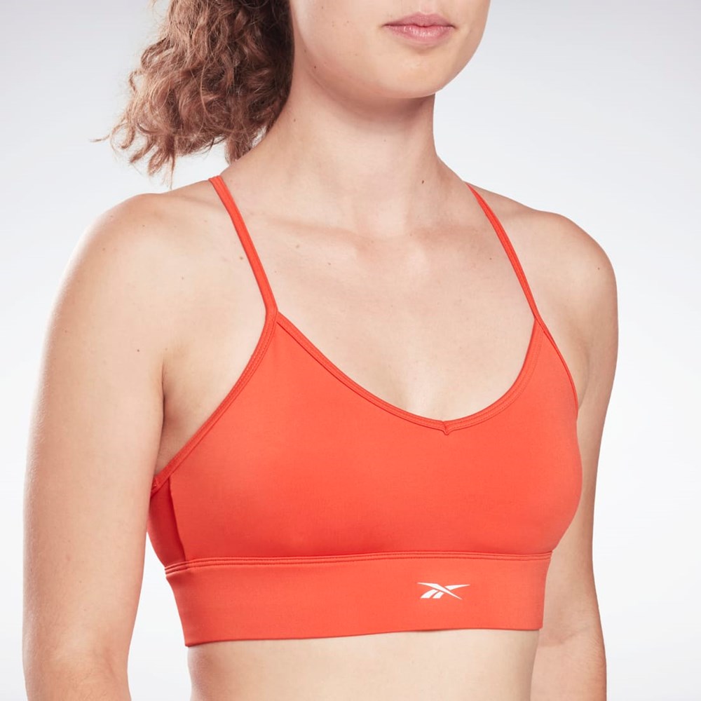 Reebok Workout Ready Sports Bra Röda | ACGQJ-4658